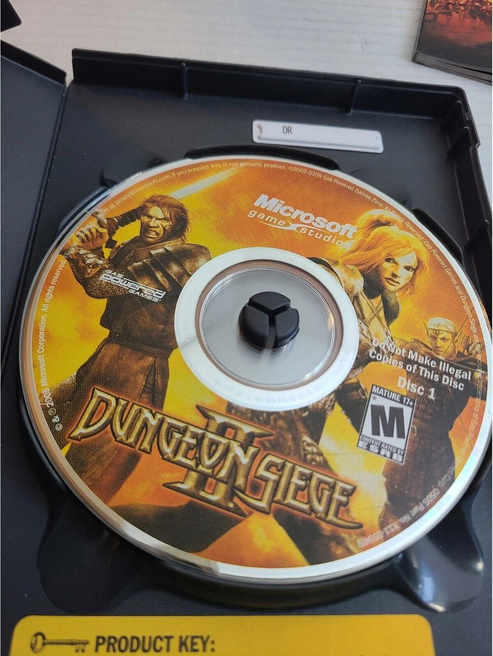 RPG Dungeon Siege II 2005 PC Action Game Mature 17+ 5 Discs & Booklets GUC